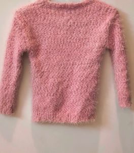 Cute 'n' Fluffy Pink Sweater