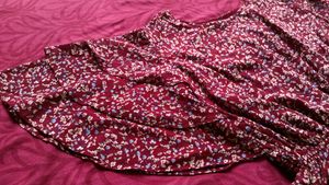 Floral Print Dress Kurtis