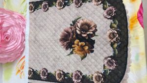 Beautiful Quilted  Sofa covers with Floral Design