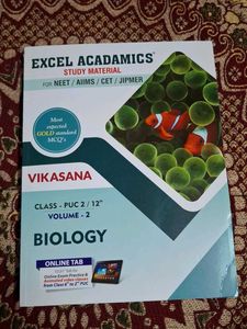 Excel Acadamics Biology Study Material