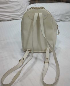 Cute Cream Bow Backpack
