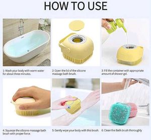 Silicon Massage Bath Brush