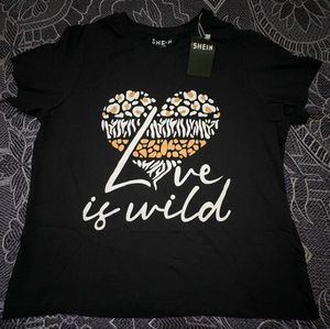 Midnight Bloom Graphic Tee 🖤✨
