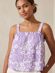 Cute Floral Print Summer Top