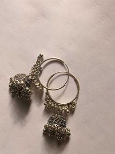 Jhumka Hoop Earrings