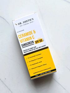 Dr. Sheth's Ceramide & Vitamin C Sunscreen SPF 50