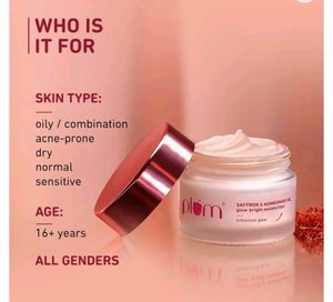 Plum Saffron &amp; Kumkumadi Oil Daily Glow Bright Moi
