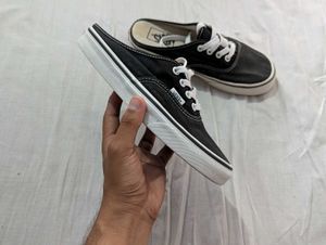 Vans Black Mules Sneakers