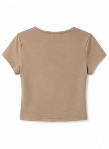 Chic Wrap V-Neck Crop Top