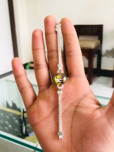 Pure Silver Kids Bracelet (wt:-9.500g)