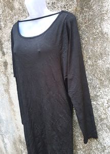 13. BLACK BACKLESS BODYCON