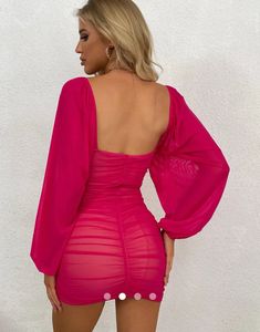 URBANIC PINK RUCHED