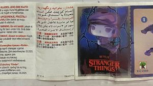 Upside down Robin l Kinder joy Stranger things