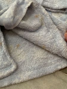 Cozy Blue Flannel Pajama Top