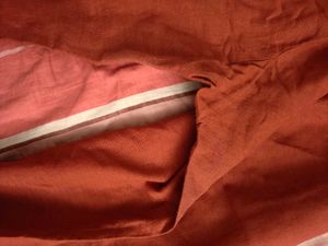 linen Terracotta Pants