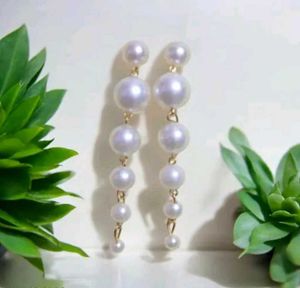 Elegant Pearl Drop Earrings 2 to combo pack