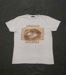 Boohoo 'Couture' Pearl Lips Graphic White T-Shirt