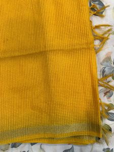 Vibrant Yellow dupatta