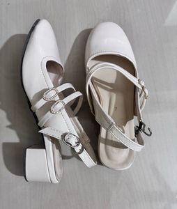 Mary Jane block heels