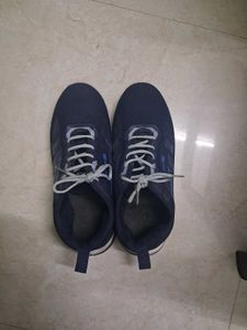 Stylish Men's Dark Blue Sports Shoes