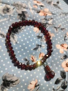 Elegant Black Beaded Bracelet