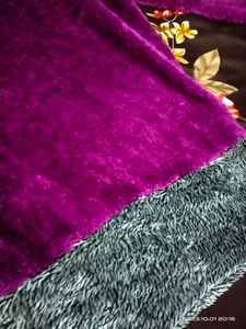 Fuzzy Purple Sweater