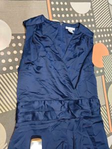 Elegant Navy Blue Dress and new shampoo free