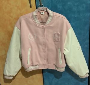 Pink Varsity Jacket