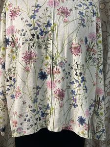 Floral Print Long Sleeve Top