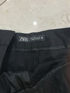 ZARA Black Casual Shorts