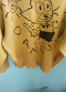 Cute Cartoon Knit Sweater