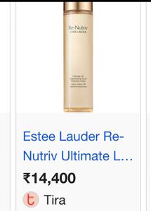 Estee Lauder Re-Nutriv Face Lotion