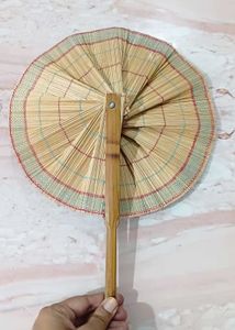 Handwoven Bamboo Fan