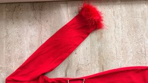 Red party dress with tags!