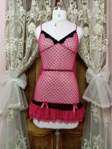Sheer Pink Babydoll Nighty