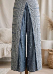 Bohemian Print Palazzo Pants