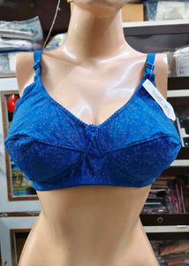 Vibrant Blue Lace Bra