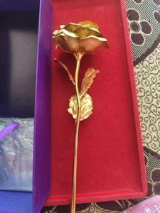 Gold Plated Rose Flower 🌹🌹