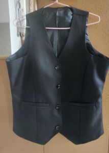 Chic Formal black waistcoat
