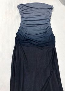 Strapless Ombre Dress
