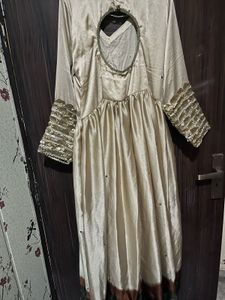 Elegant Ethnic Goldenish Gown