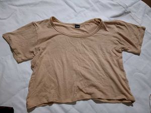 White Square Neck Cropped Top