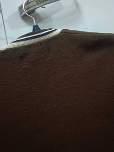 Vintage Brown Sweater Vest