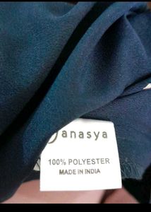 Navy blue janaysa brand kurti