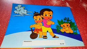 Kids Famous Cartoon Colouring 🎨 Book📕