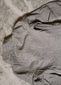 Gray Double-Breasted Coat