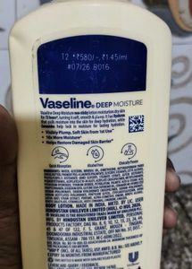 Vaseline Deep Moisture Body Lotion 400ml