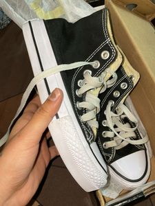 Converse Shoes And Puma T-shirt