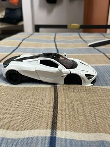 White McLaren Toy Car