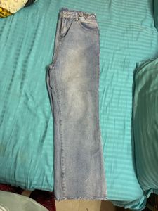 Light Wash Wide Leg Jeans
